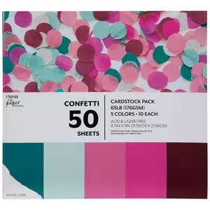 Lux Earthtones 100 lb. Cardstock Paper 13 x 19 Candy Pink 500 Sheets/Pack (1319-C-14-500)