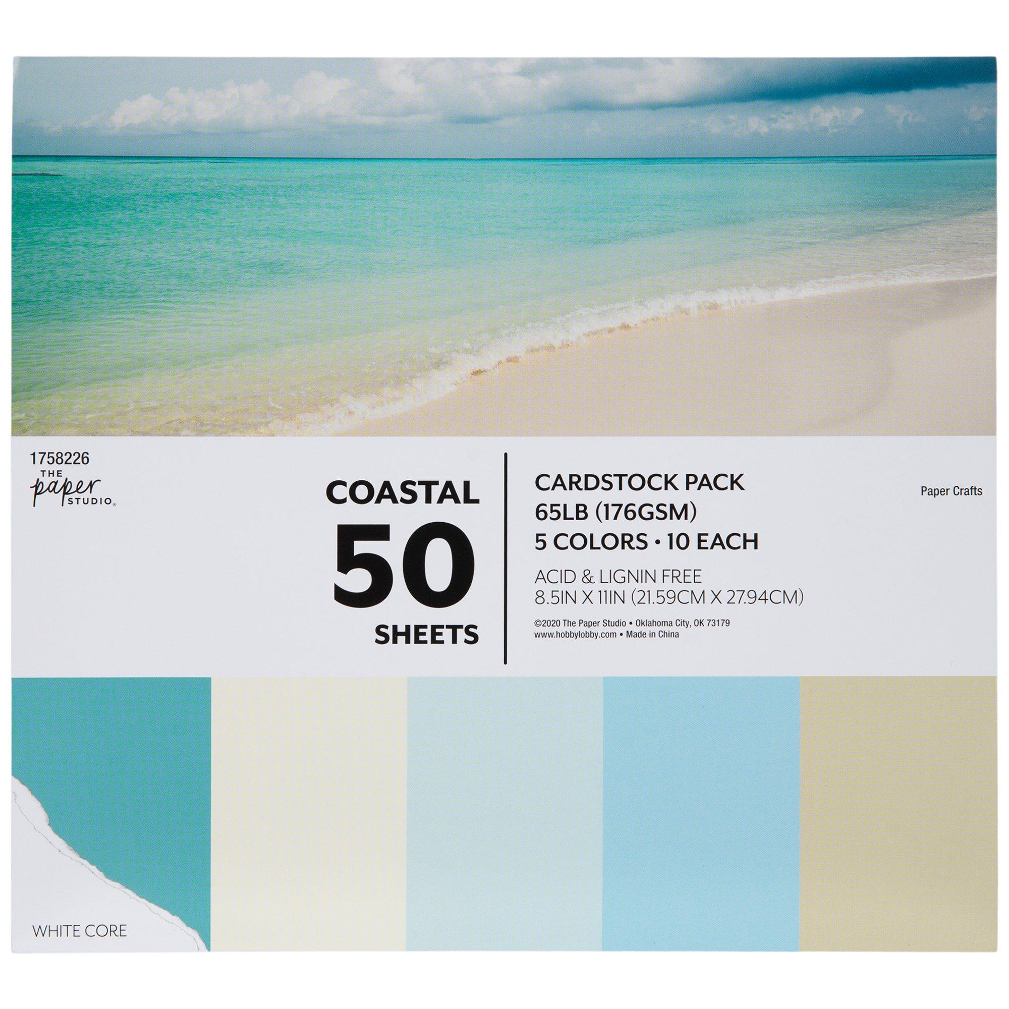 Coastal Cardstock Paper Pack Hobby Lobby 1758226
