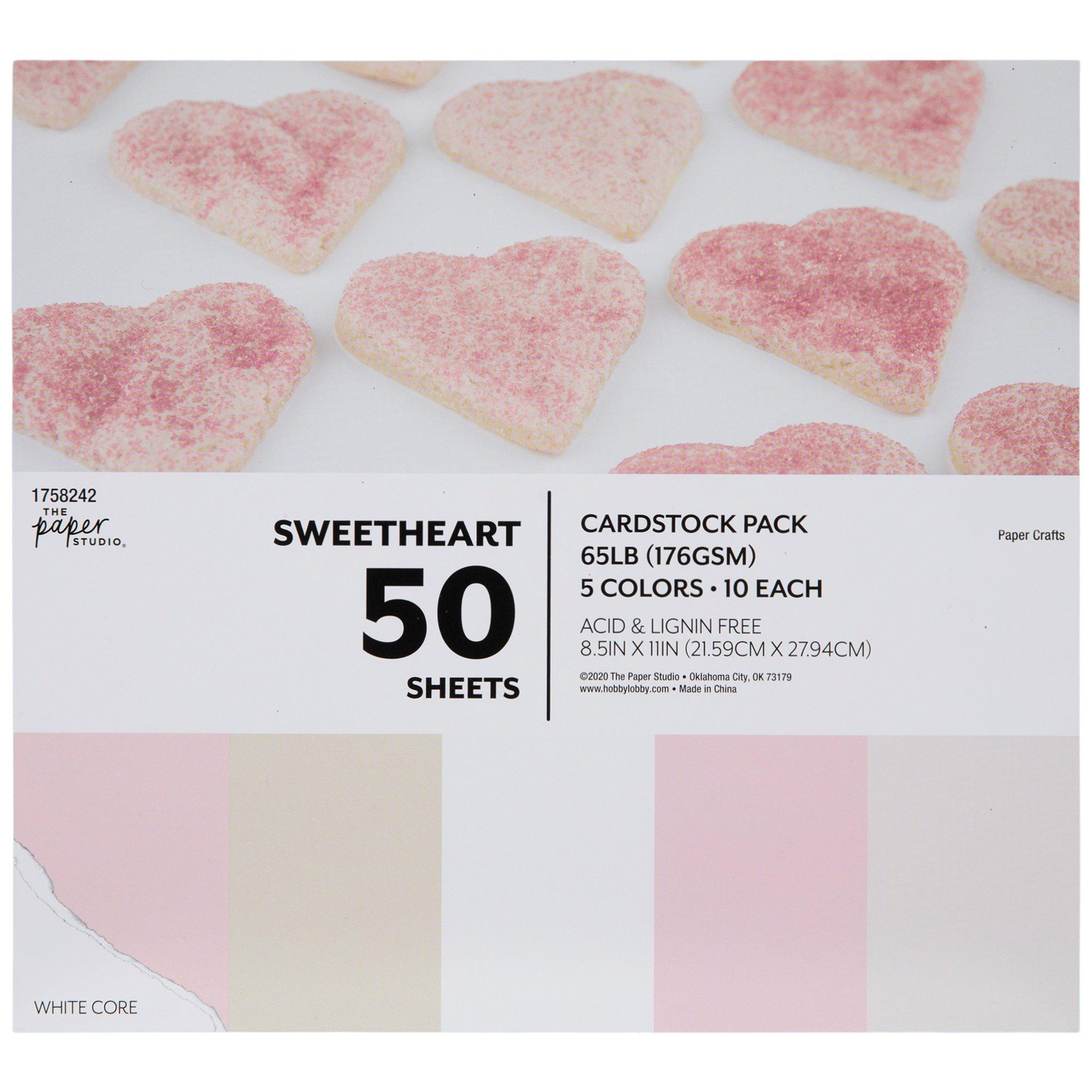 Assorted Cardstock Paper Pack, Hobby Lobby, 449769