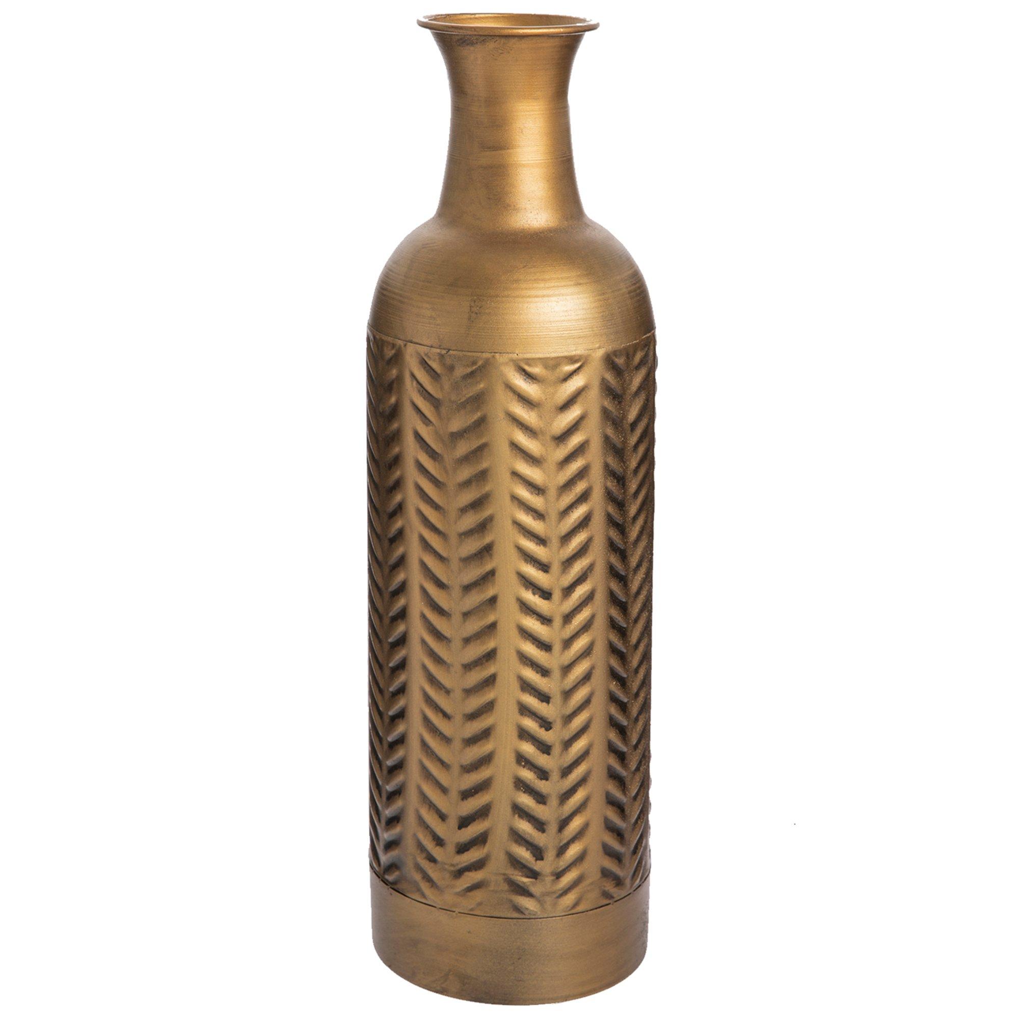 Gold Geometric Metal Vase Hobby Lobby 1758598