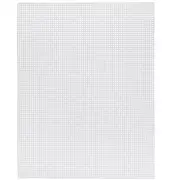 7-Mesh Plastic Canvas Sheet - 10 1/2" x 13 1/2"