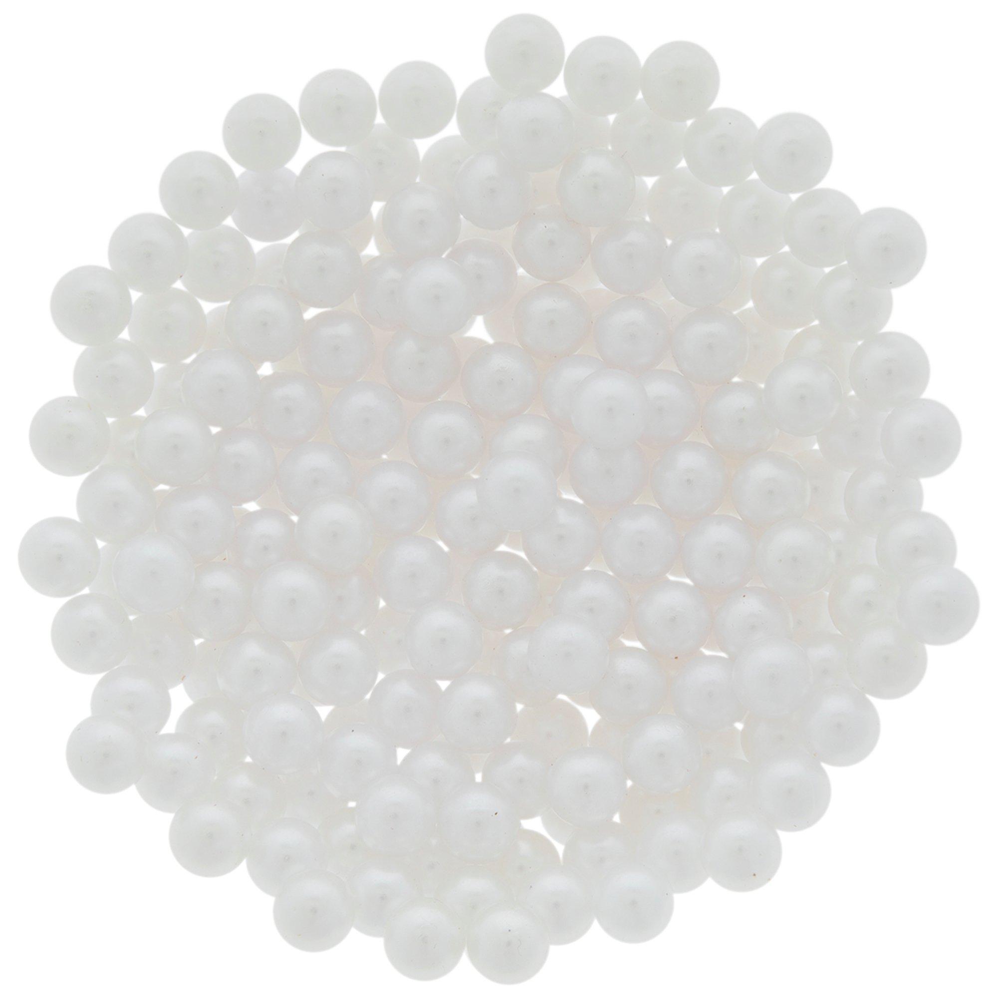 White Plastic Pearls Hobby Lobby 1762335