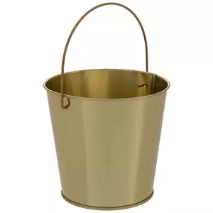 Gold Metal Bucket
