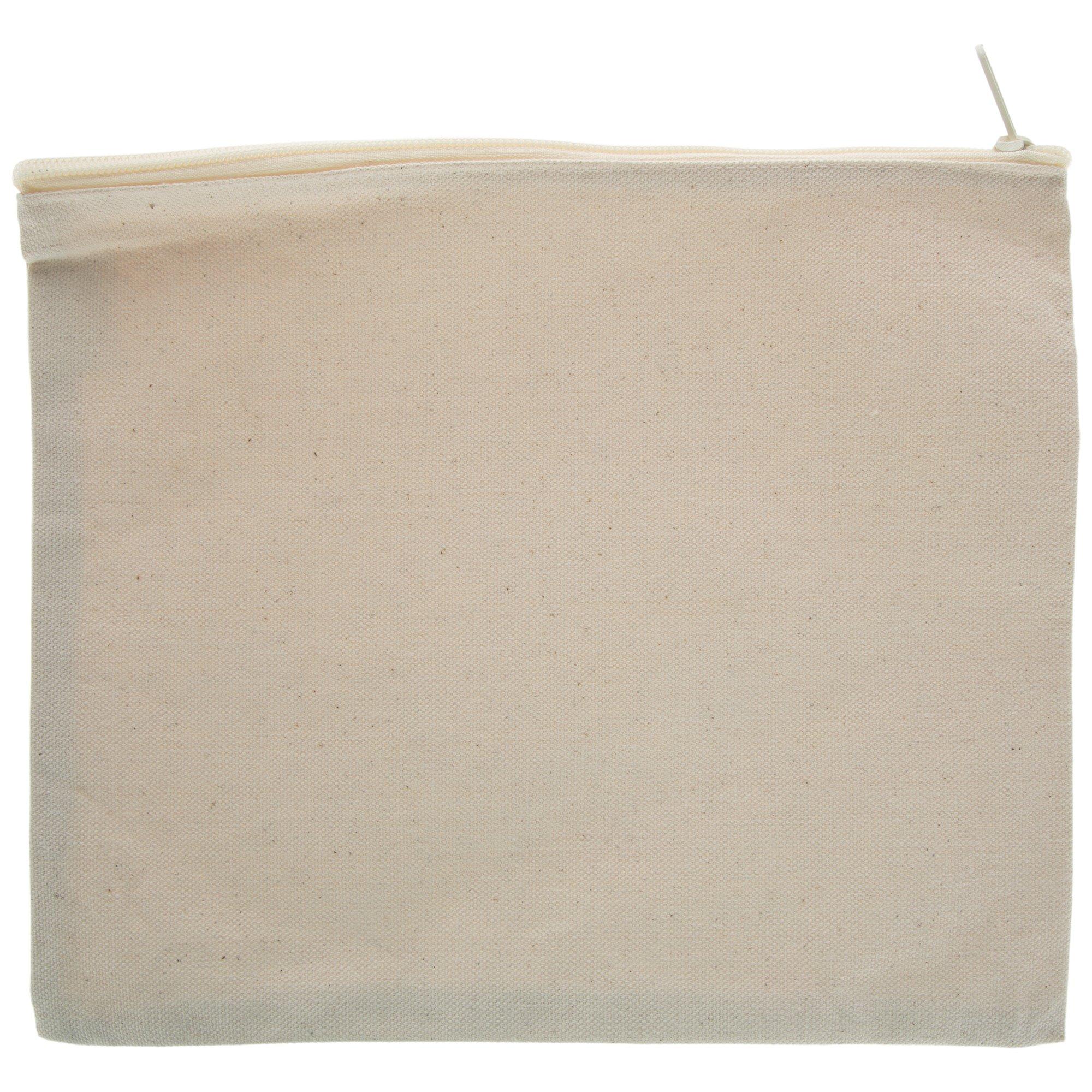 Natural Canvas Zipper Pouch Hobby Lobby 1765734