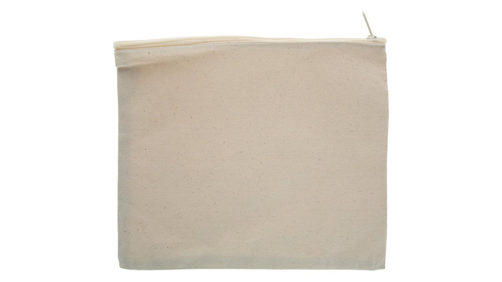 Natural Canvas Zipper Pouch | Hobby Lobby | 1765734