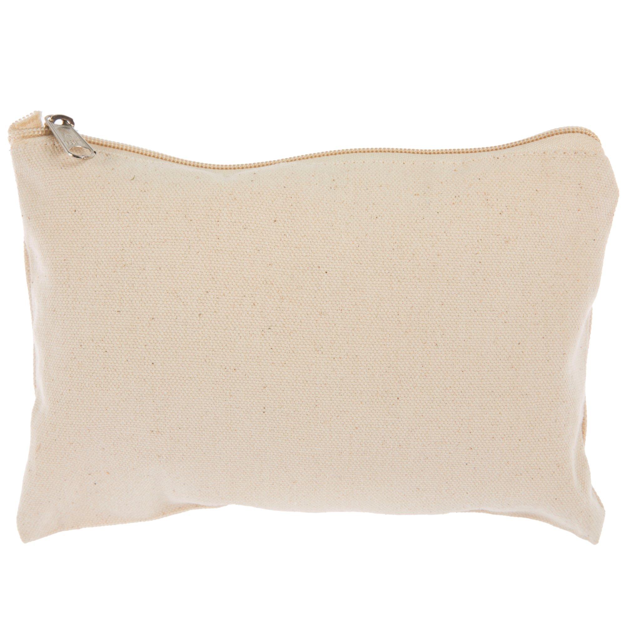 Natural Canvas Zipper Pouch Hobby Lobby 1765742