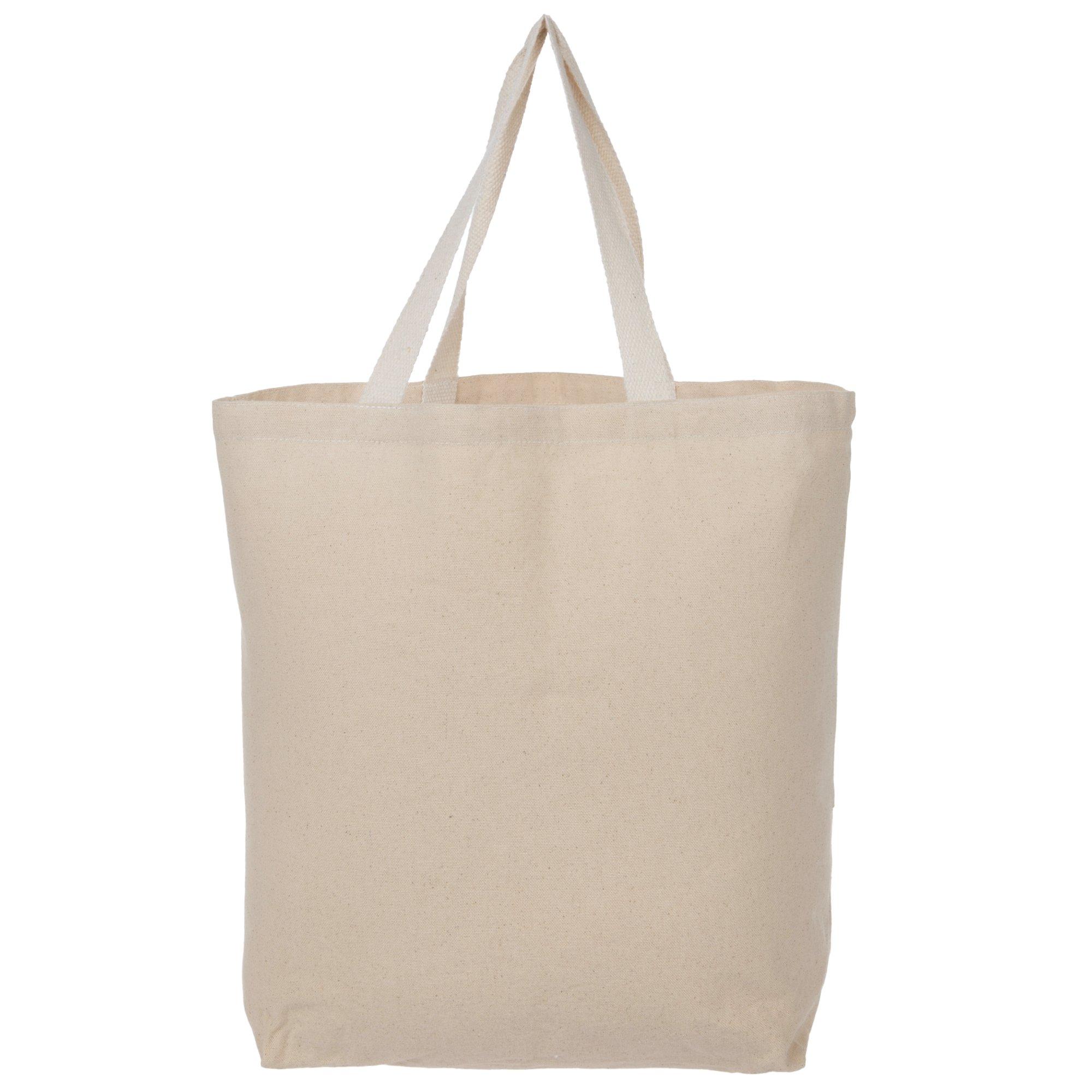 Canvas Tote Bag With Pockets