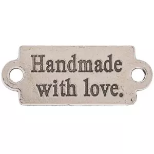 Nickel Handmade With Love Labels