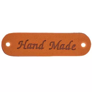 Leather Tags For Handmade Items - Custom Leather Crochet & Knitting Labels  Clothing Personalized - Yahoo Shopping