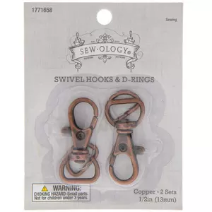 Swivel Hooks & D-Rings - 1/2"