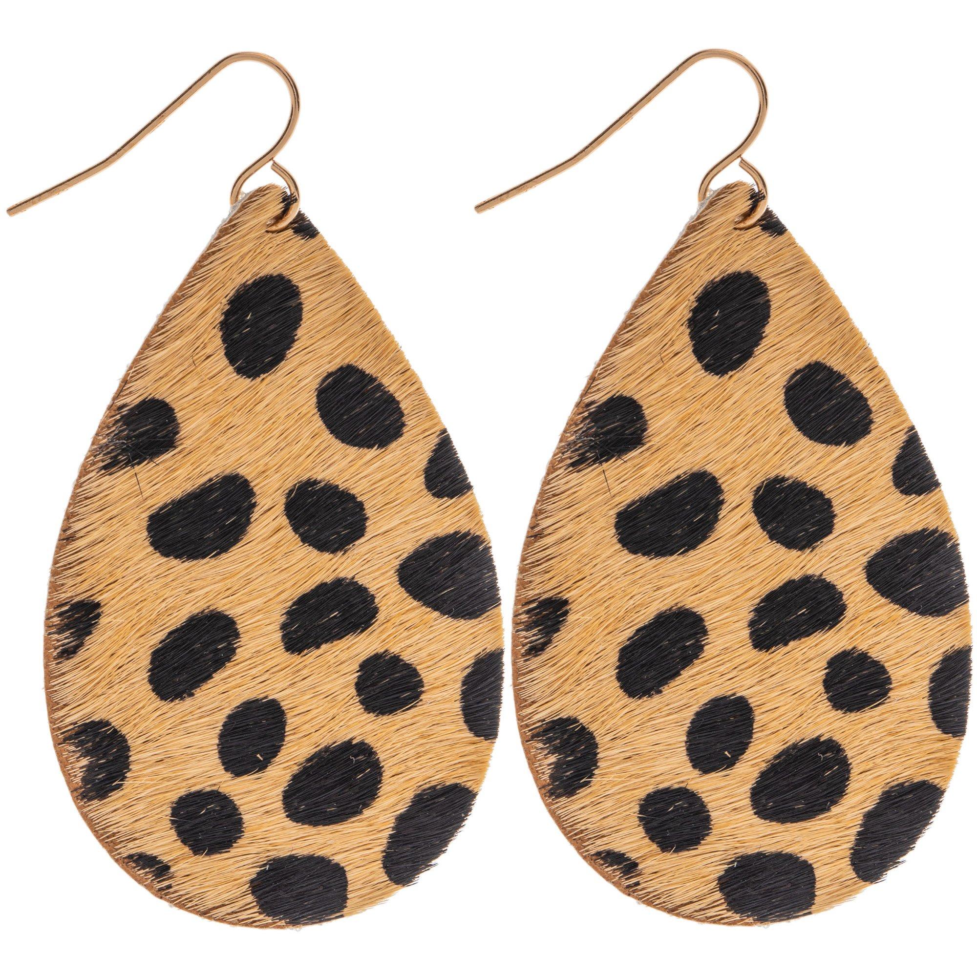 Cheetah Print Leather Earrings Hobby Lobby 1776541
