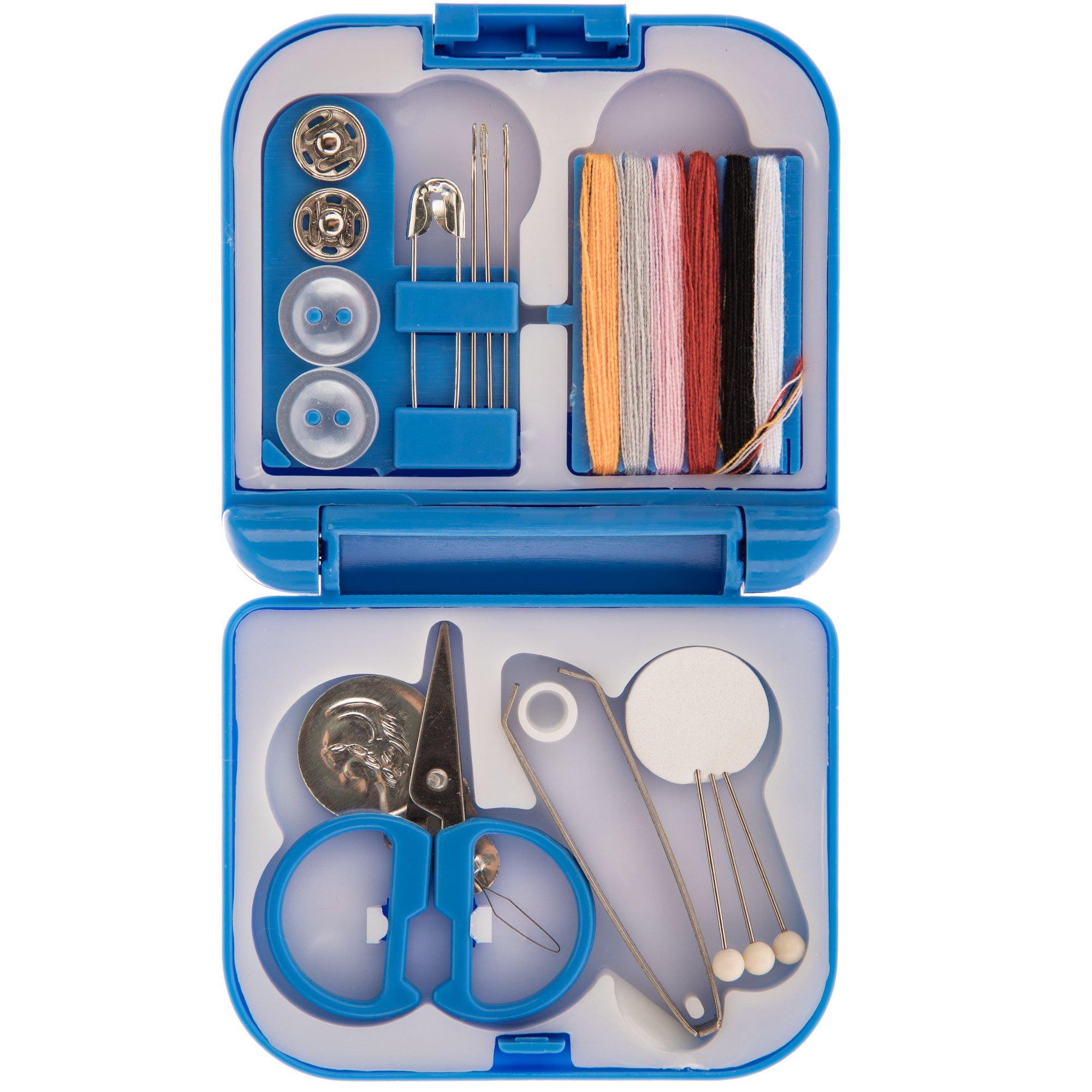 Button Hand Sewing Set Small Needle and Thread Kit Travel Emergency Sewing  Kit