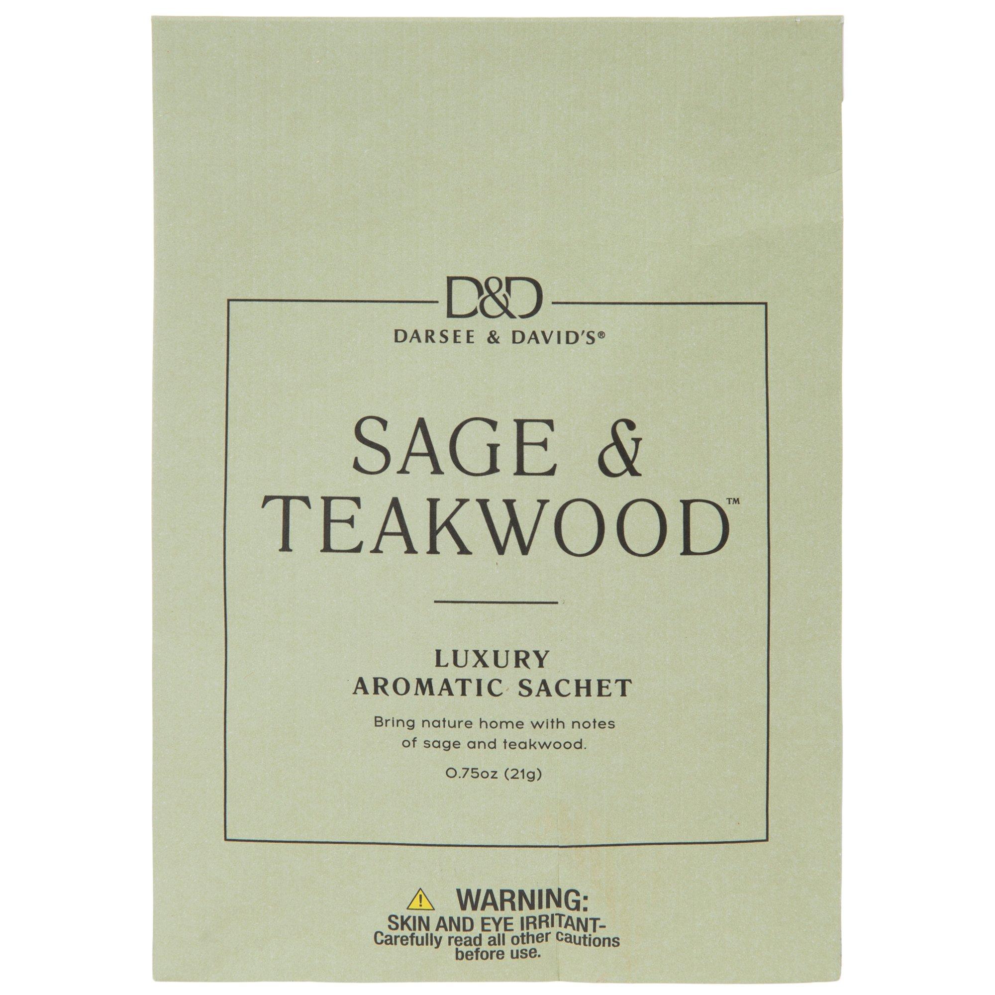 Sage & Teakwood Luxury Aromatic Sachets view 1