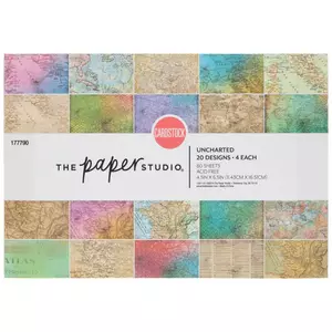 The Paper Studio-Affinity Textured 12 x 12 Cardstock Harvest Colors  Pre-owned