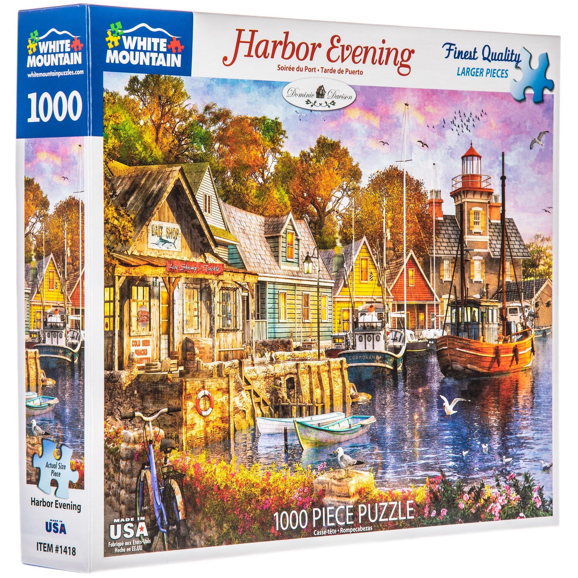 White Mountain Puzzles Autumn Porch Puzzle - 1000 piece