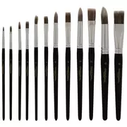 All Purpose Paint Brushes - 12 Piece Set