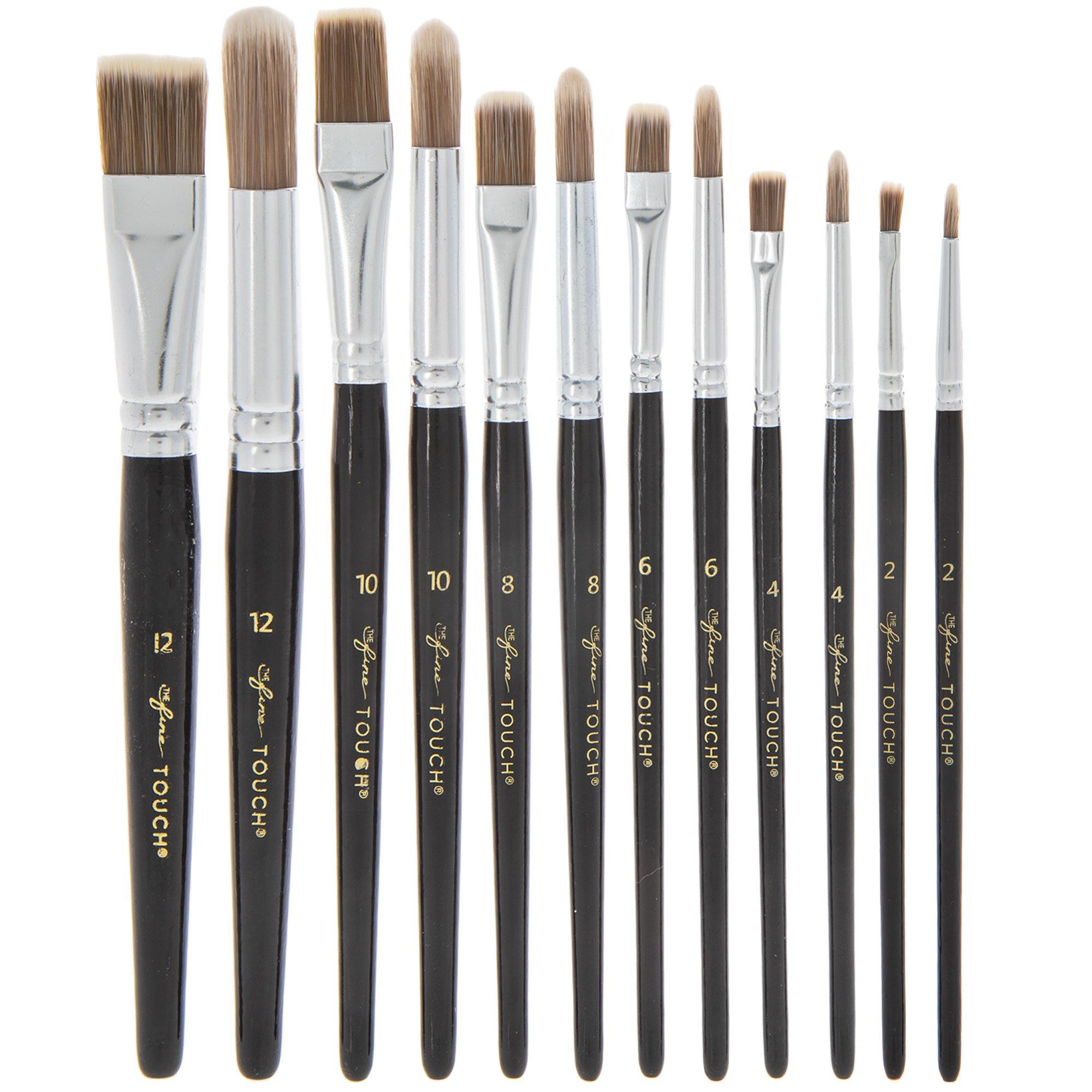 All Purpose Paint Brushes 12 Piece Set Hobby Lobby 1780899