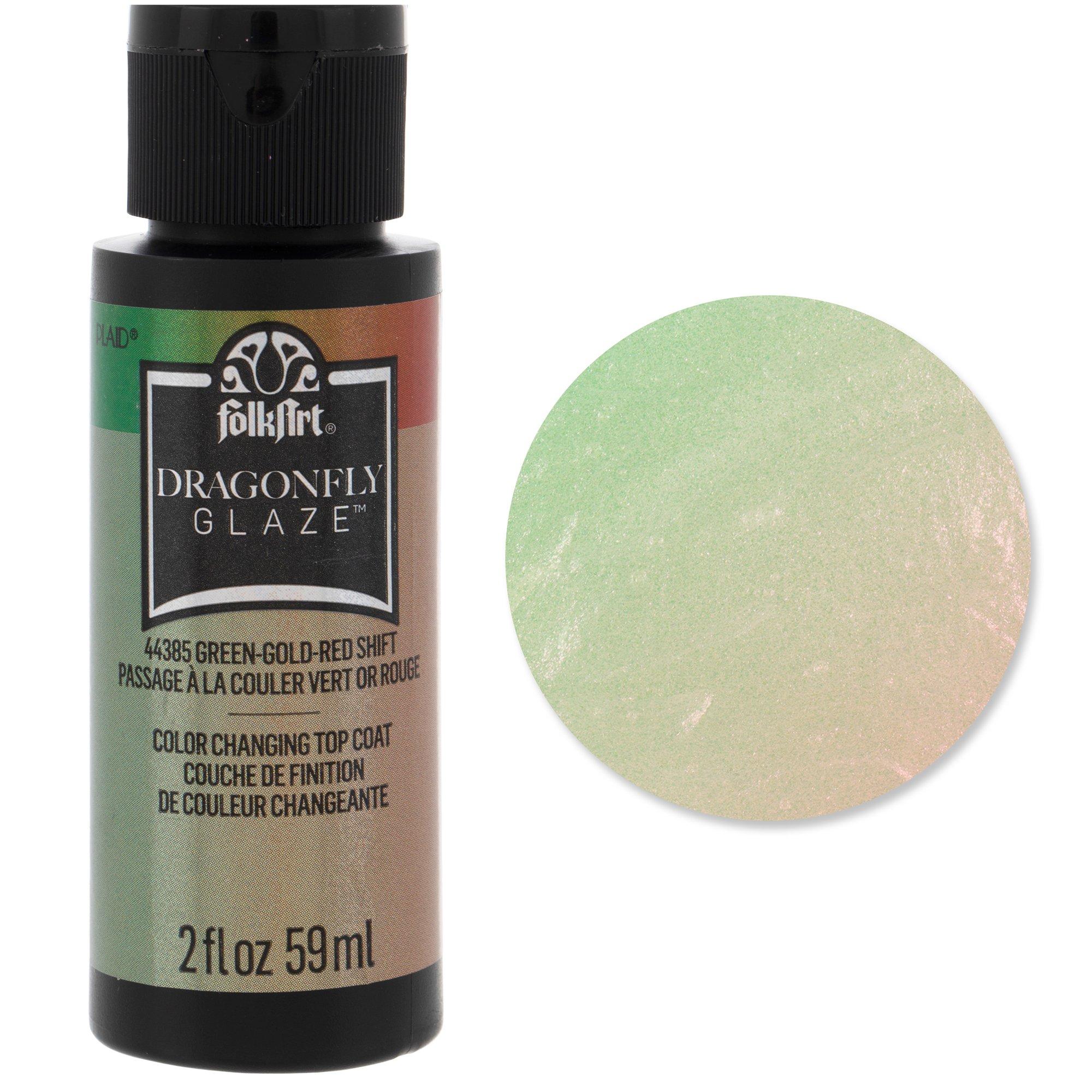 FolkArt Dragonfly Glaze Top Coat Hobby Lobby 1784123