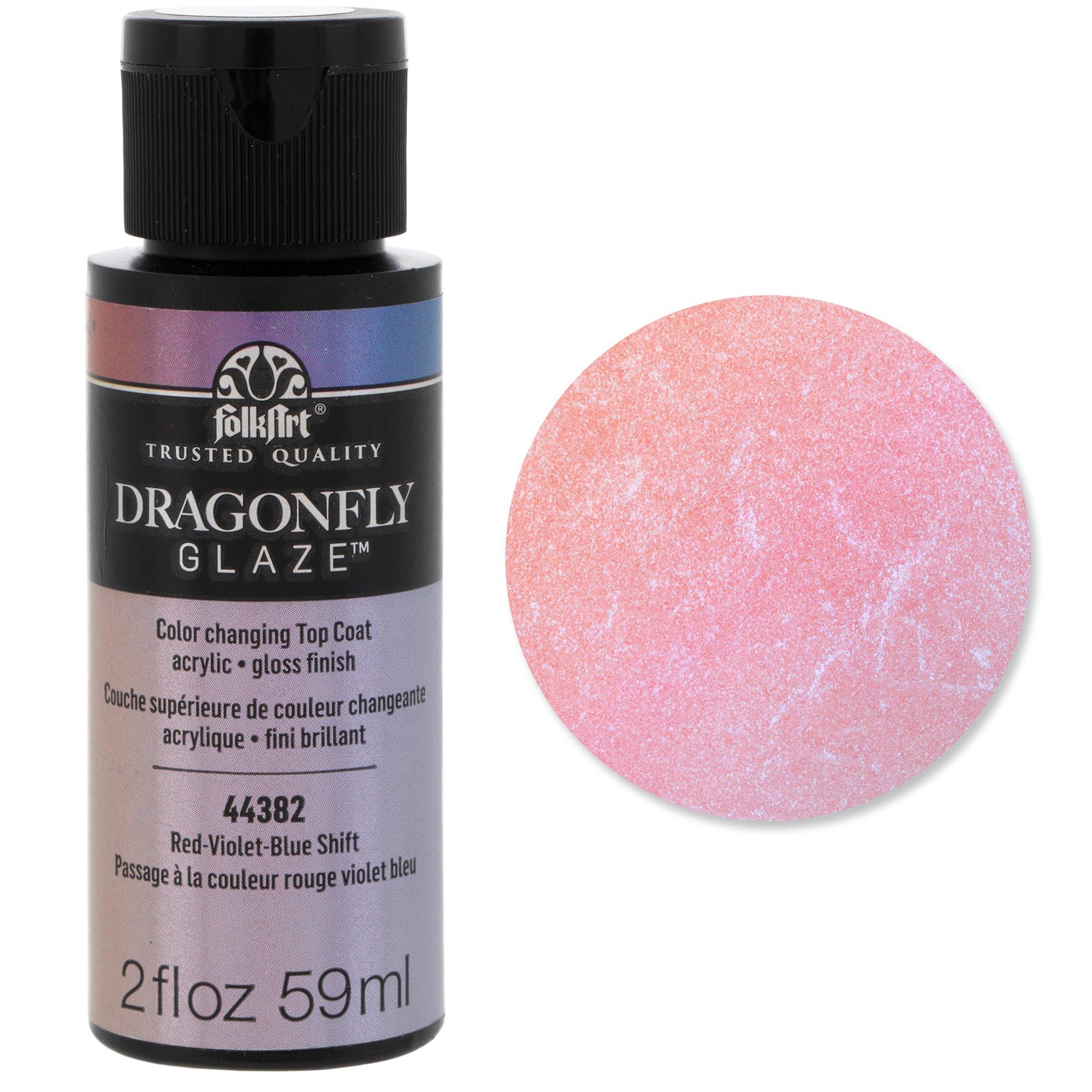 FolkArt Dragonfly Glaze Top Coat Hobby Lobby 1784156