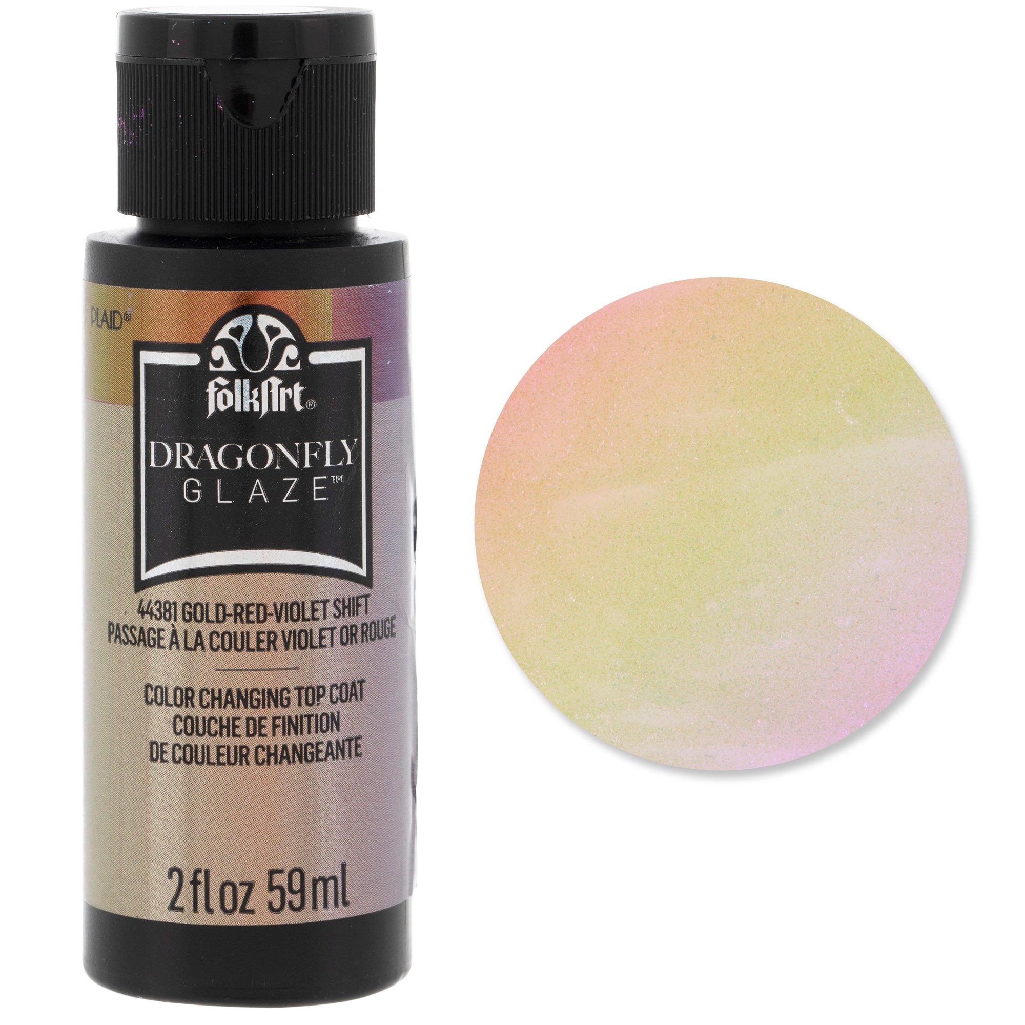 FolkArt Dragonfly Glaze Top Coat Hobby Lobby 1784164