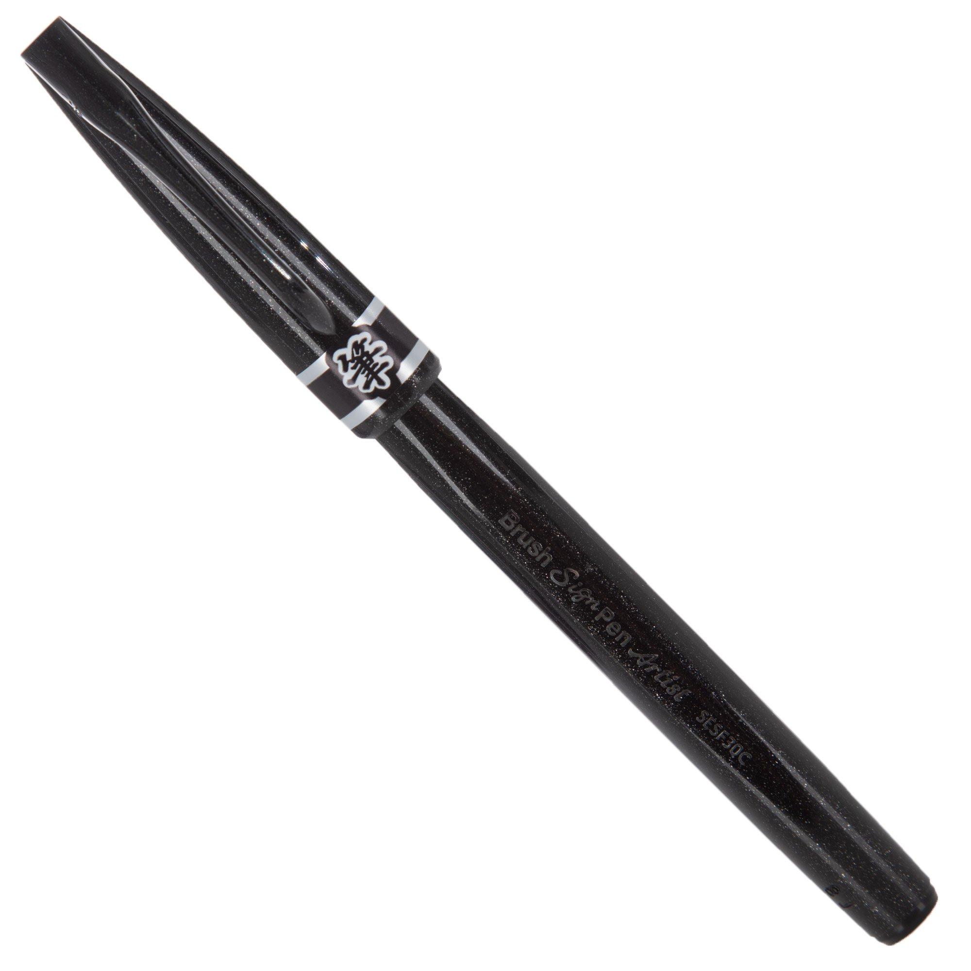 Black Micro Brush Sign Pen | Hobby Lobby | 1784735