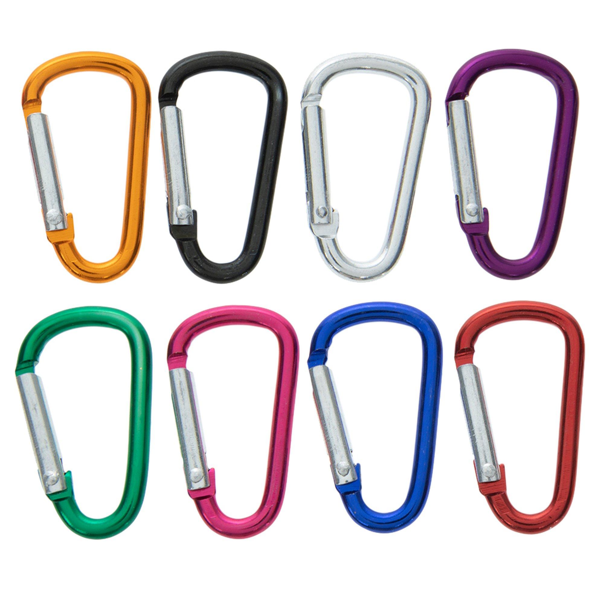 30PCS Mini Carabiner Clip Small Carabiner Suitable for Use with Keychains  Fla