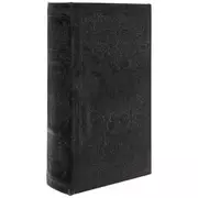 Black Embossed Book Box