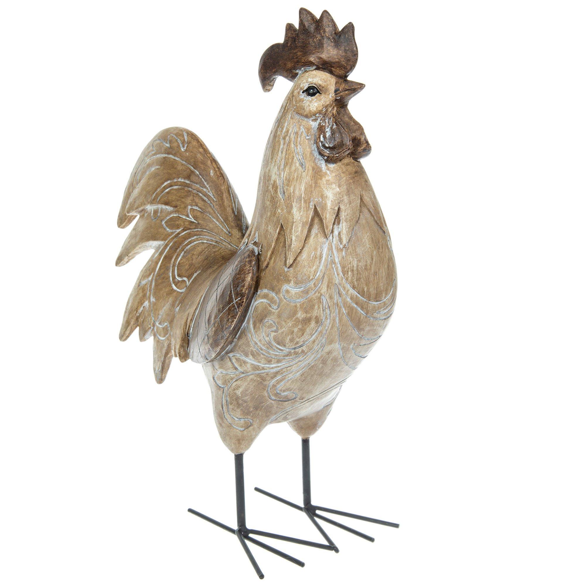 Brown Etched Rooster Hobby Lobby 1791797