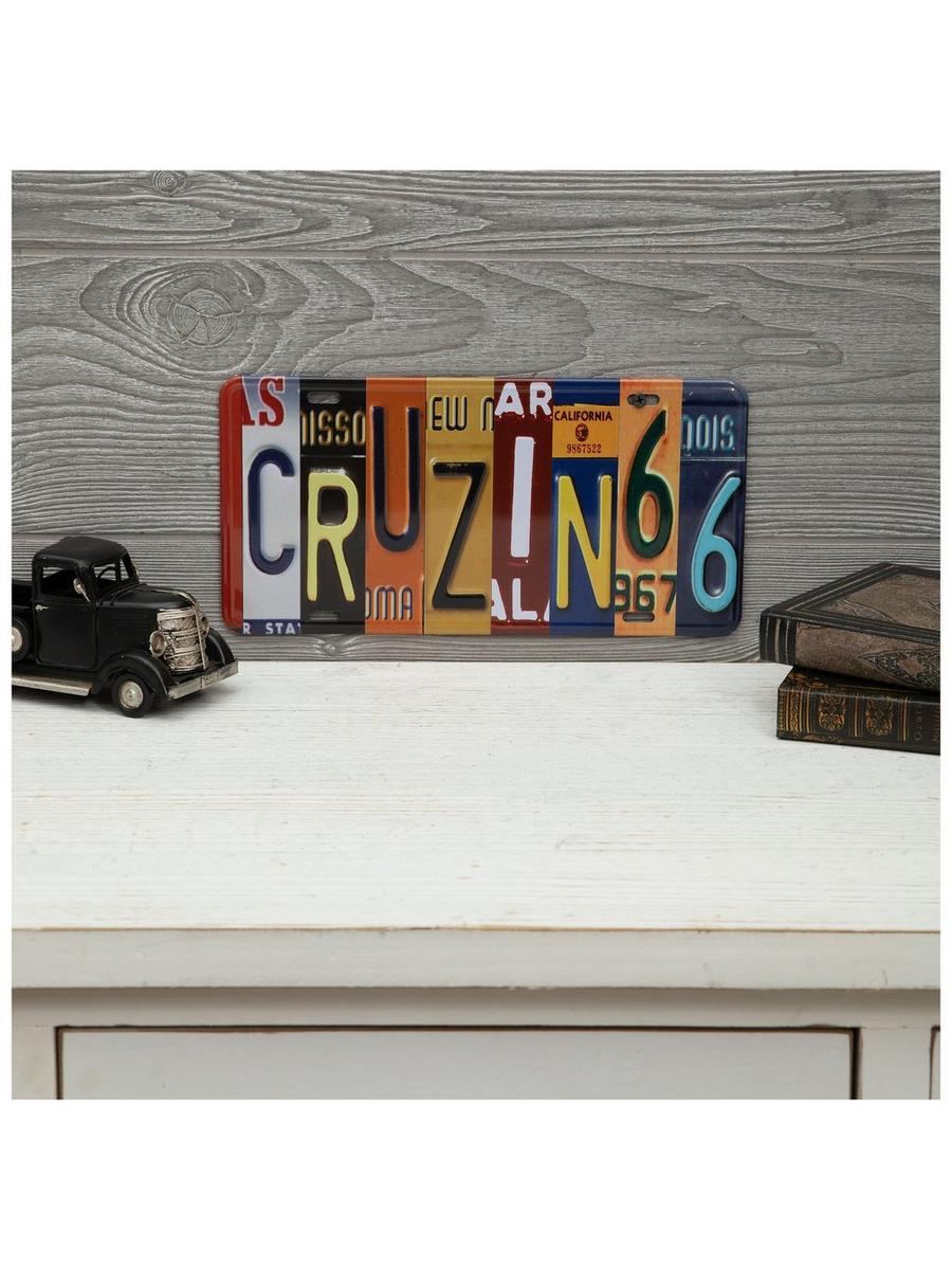 Cruzin' 66 License Plate Metal Sign | Hobby Lobby | 1792712