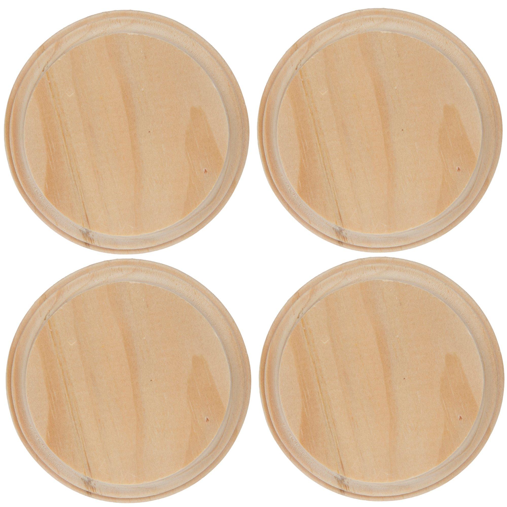 QTY 1 2,3,4,5,6 Wood Circle Plaques, Wooden Circles, Blank Circles, Natural Wooden  Circles, Round Circles, Circular Wood,crockpot Lids 