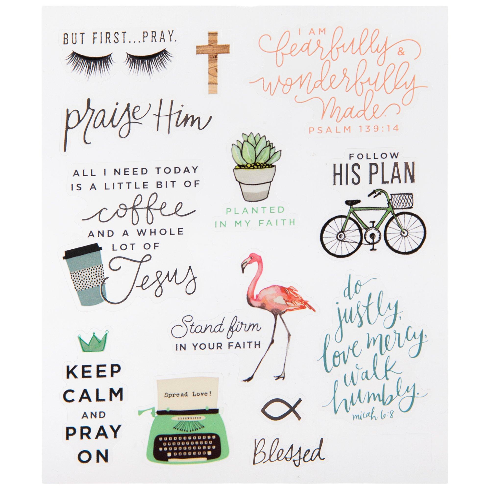 EveryDAY Prayer Stickers 6-PACK (Variety 1)