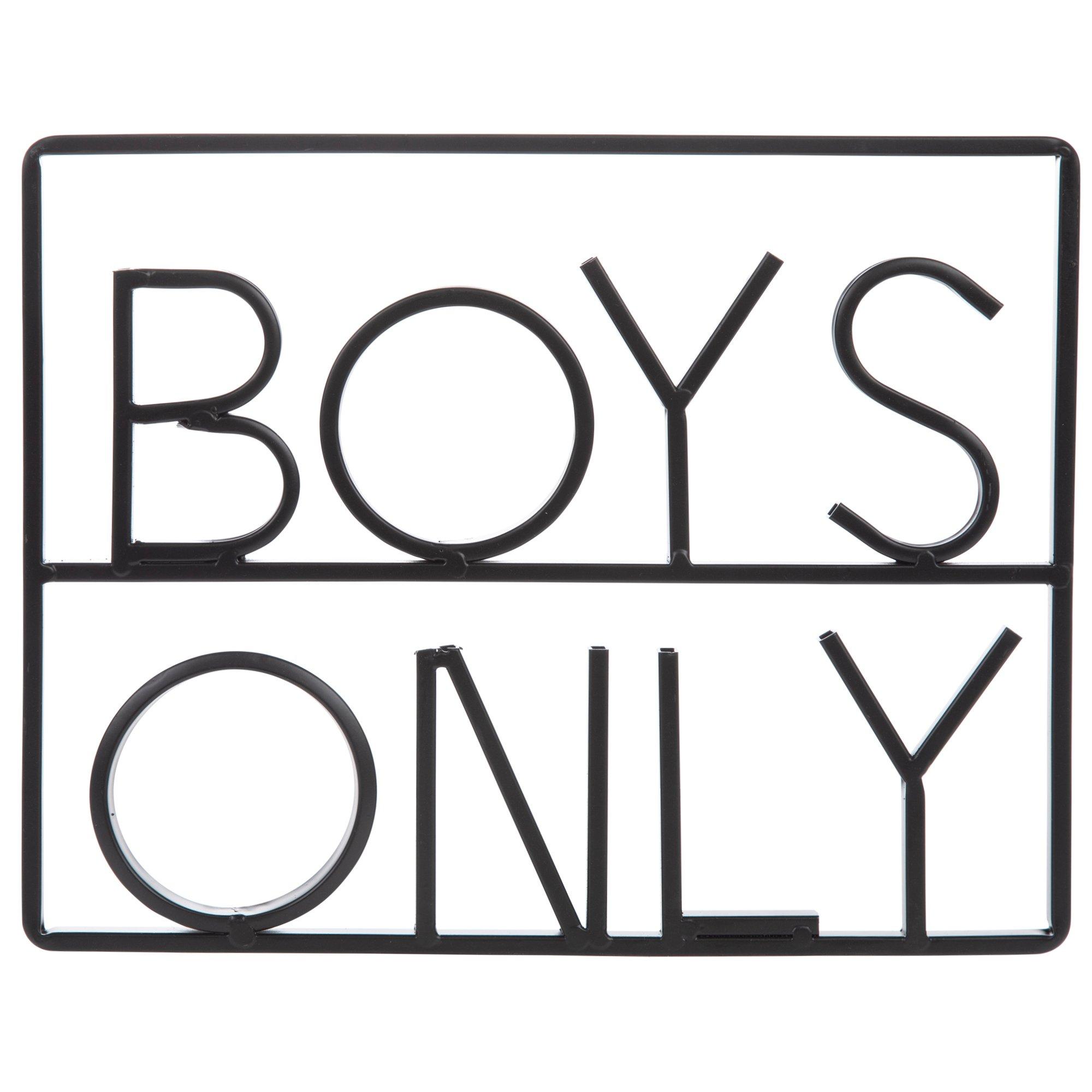 Boys Only Metal Wall Decor Hobby Lobby 1798842   1798842 80938833 IMGSET