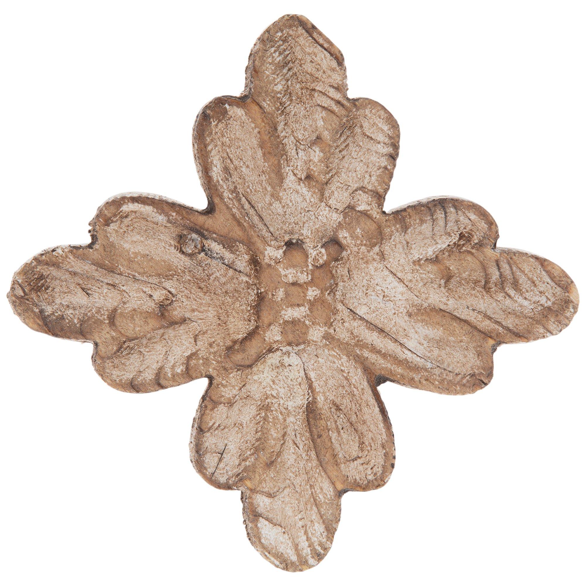 Rustic Flower Wood Wall Decor