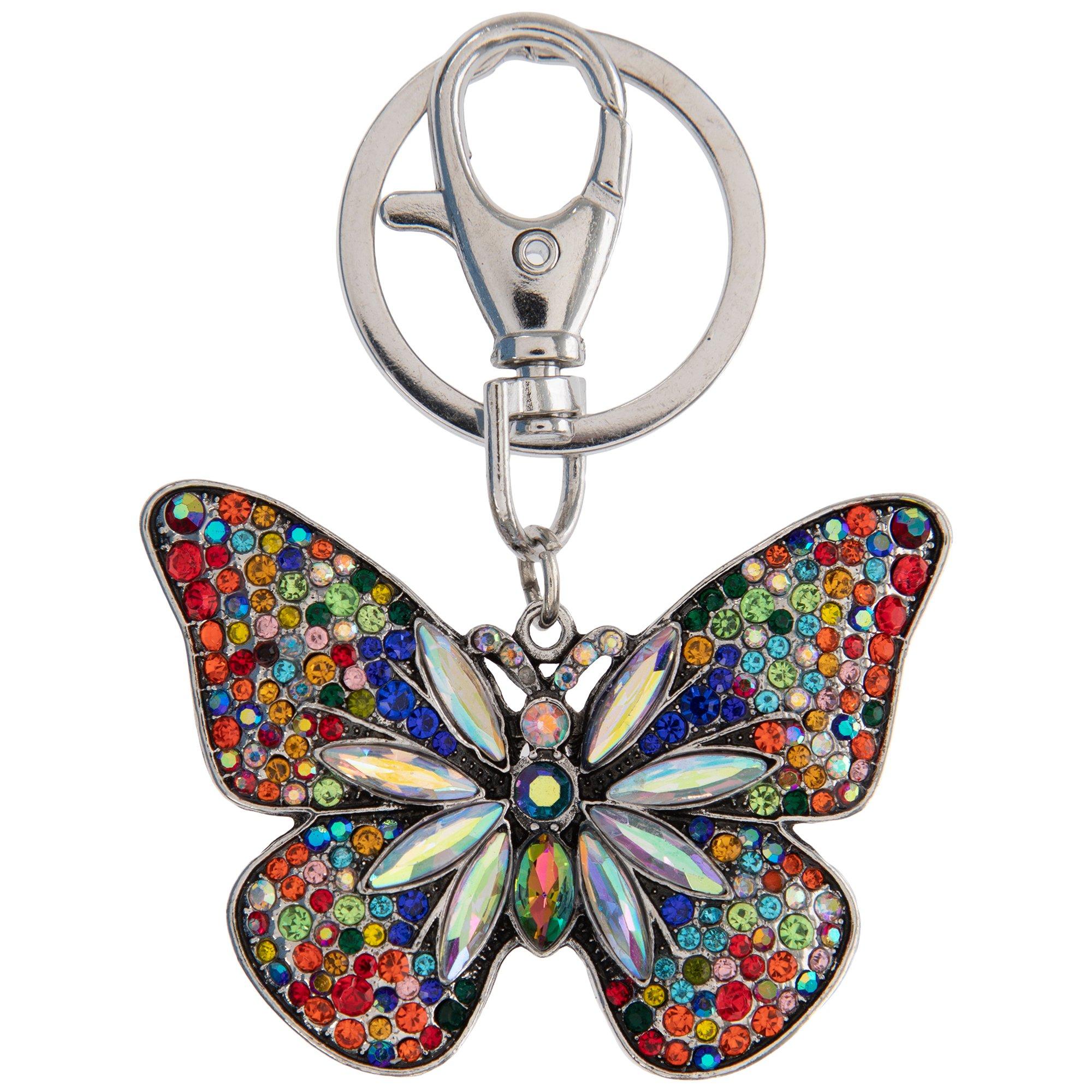 Butterfly Rhinestone Keychain | Hobby Lobby | 1799980