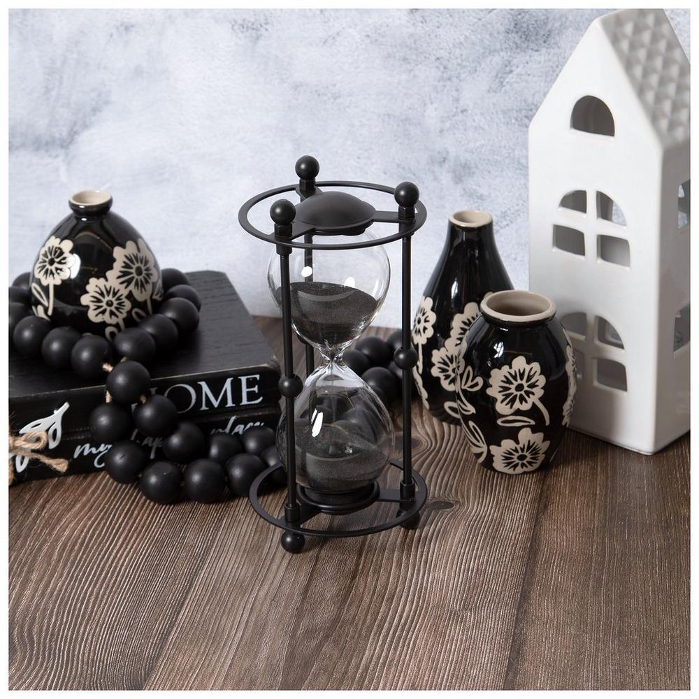 Black Metal Framed Hourglass | Hobby Lobby | 1807734
