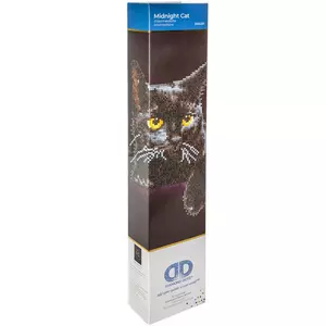 Midnight Cat Diamond Art Intermediate Kit