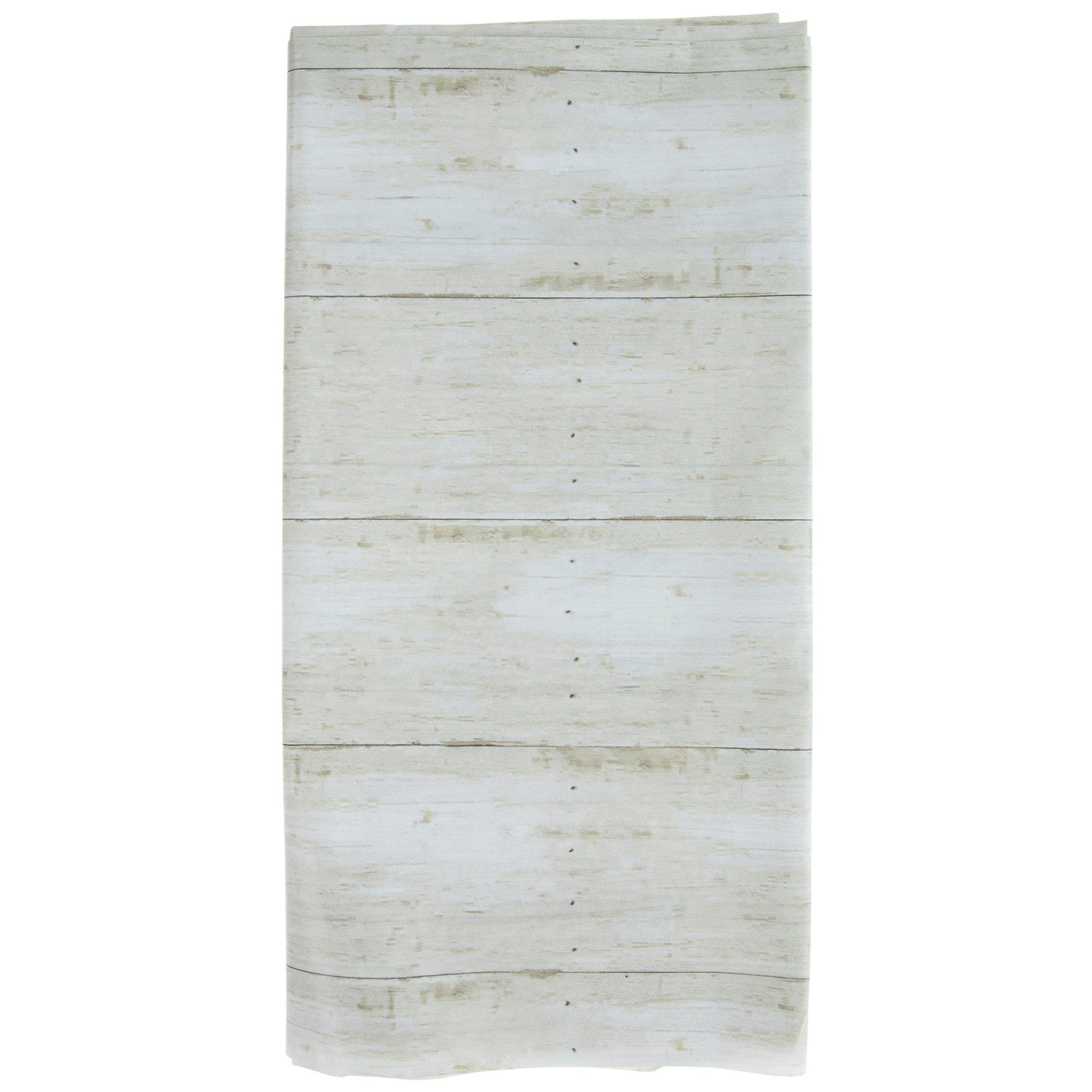 Whitewash Wood Plank Print Table Cover Hobby Lobby 1810167