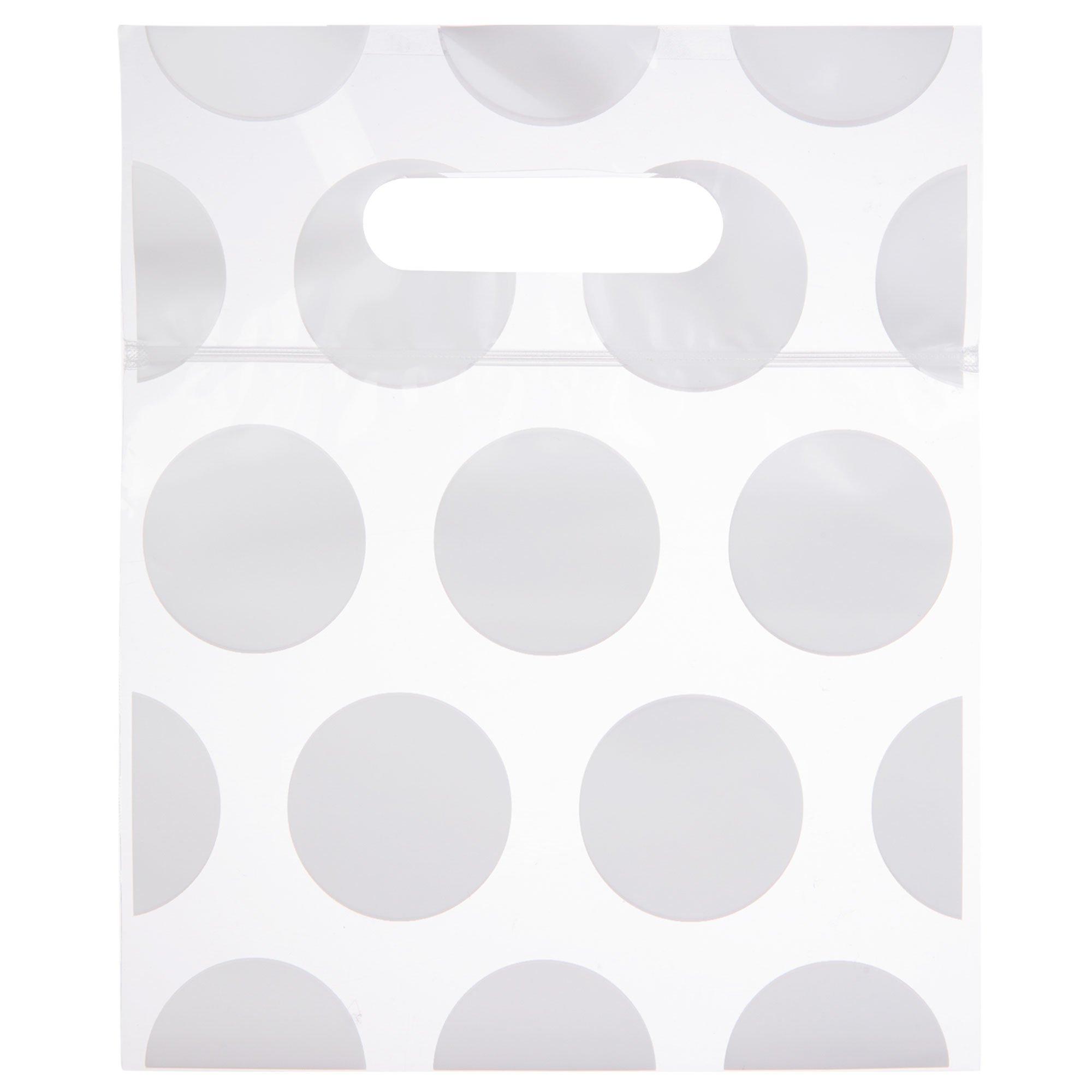 White Polka Dot Zipper Bags Hobby Lobby 1811629