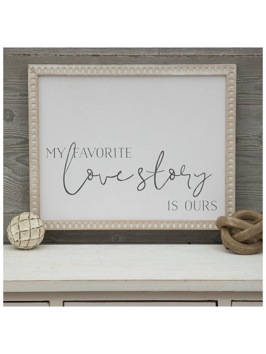 My Favorite Love Story Is Ours Wood Wall Decor | Hobby Lobby | 1812114