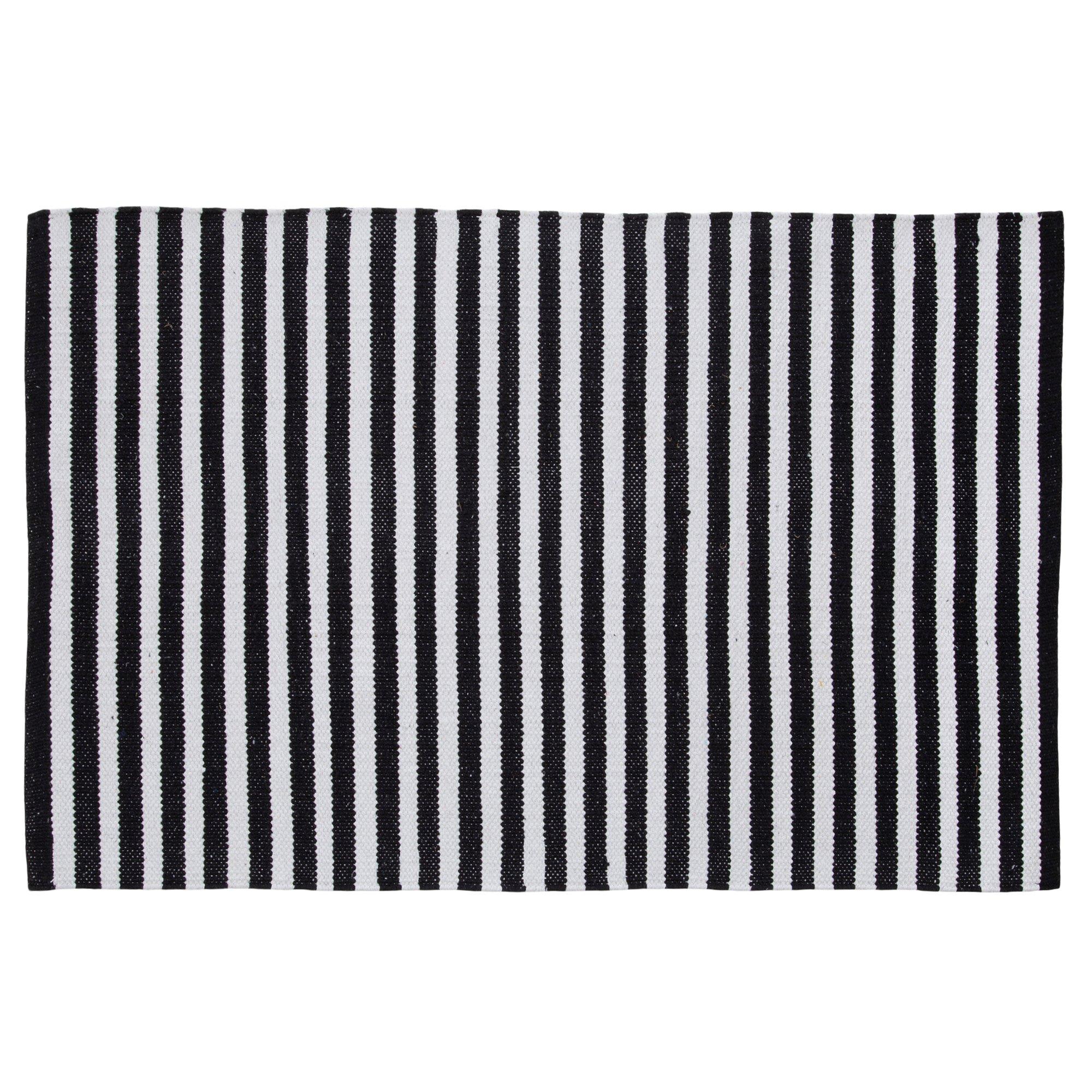 Black & White Striped Rug Hobby Lobby 1812411