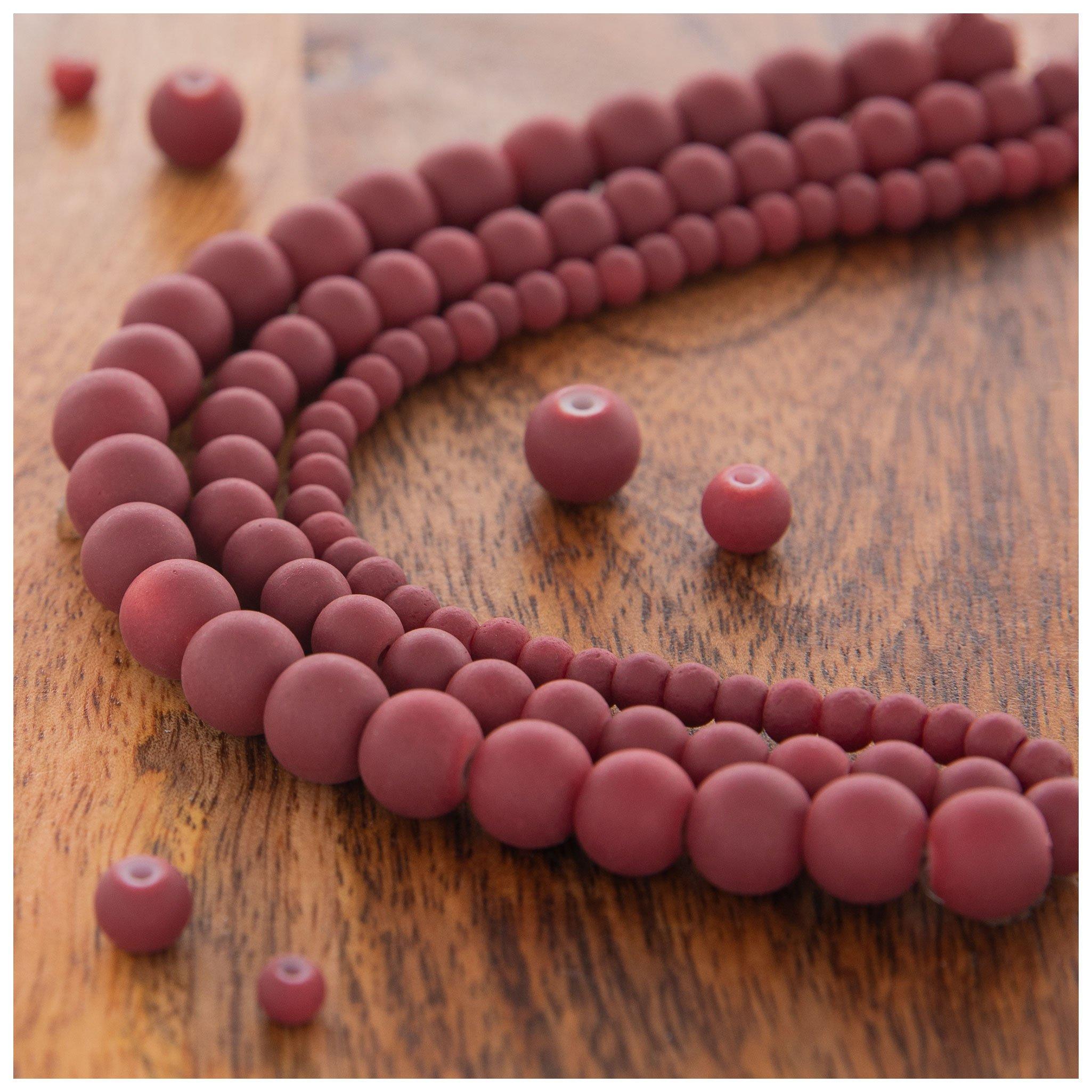 Matte Glass Bead Strands Hobby Lobby 1812874