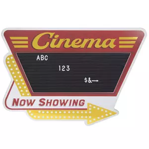 Cinema Letter Board