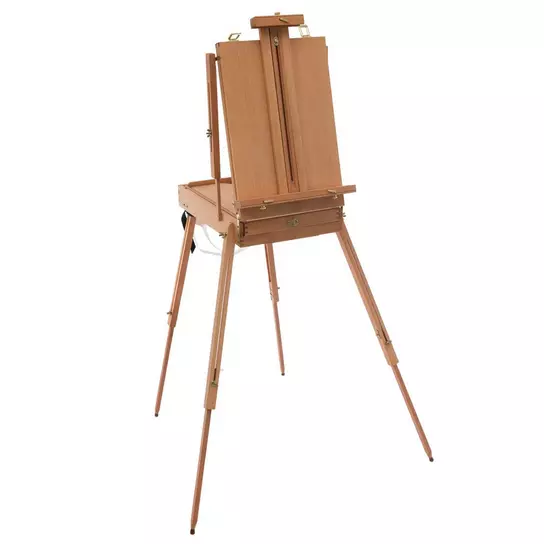Studio H-Frame Easel -Adjustable Beech Wood Studio Art Easel, Painting