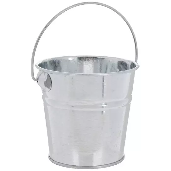 Small Tin Buckets, Mini Tin Buckets