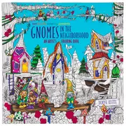Zendoodle Gnomes In The Neighborhood Coloring Book
