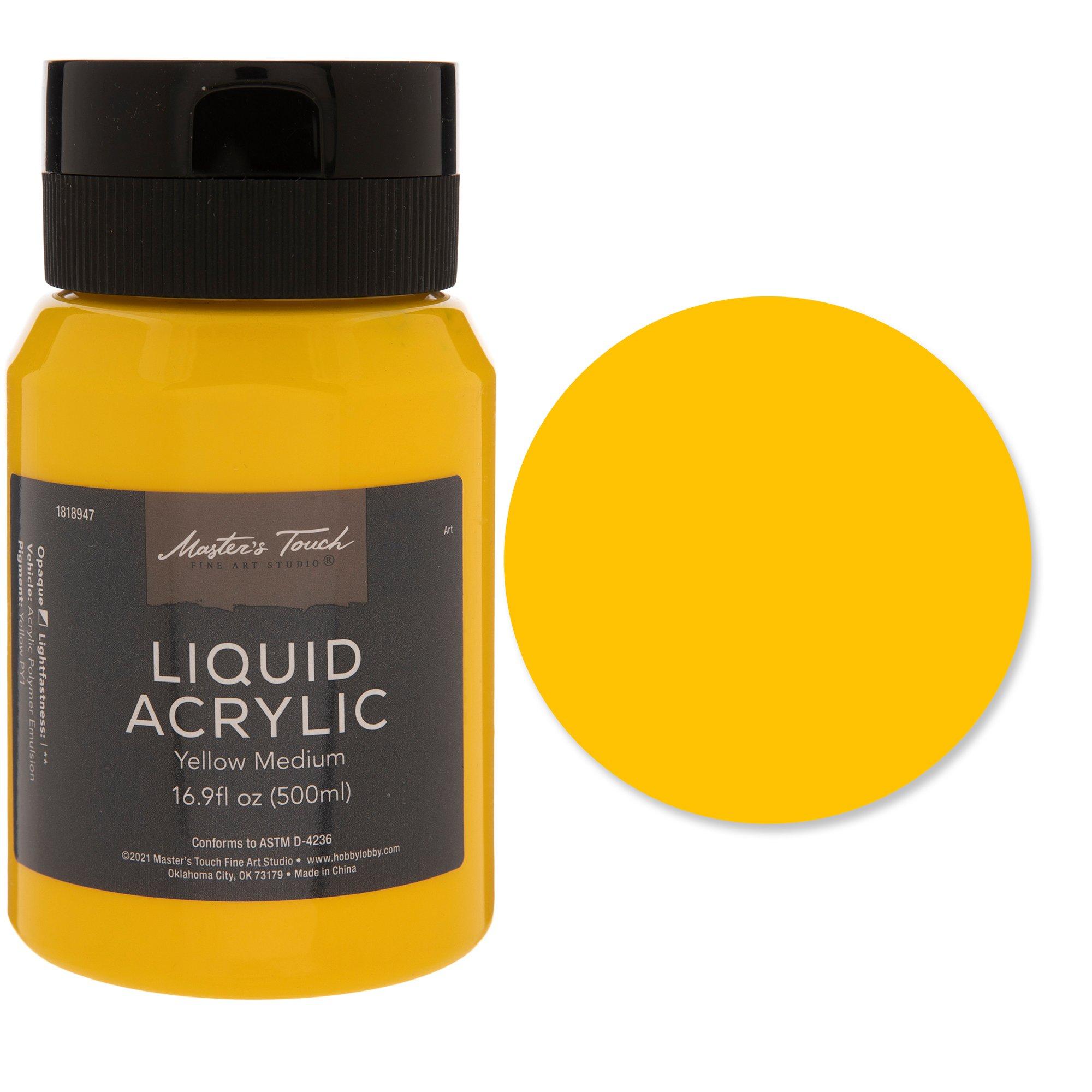 Master's Touch Liquid Acrylic Paint Hobby Lobby 1818947