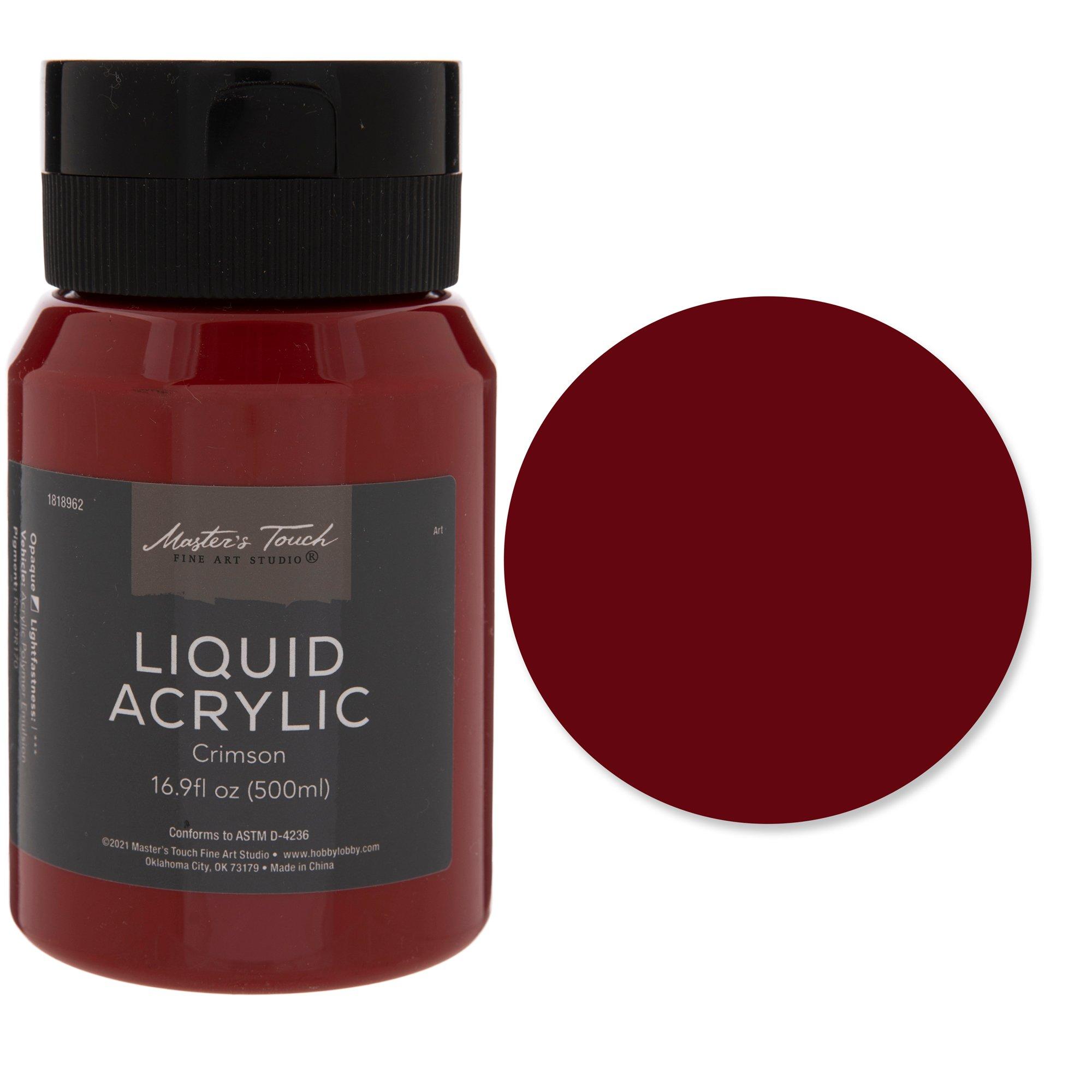 Master's Touch Liquid Acrylic Paint Hobby Lobby 1818962