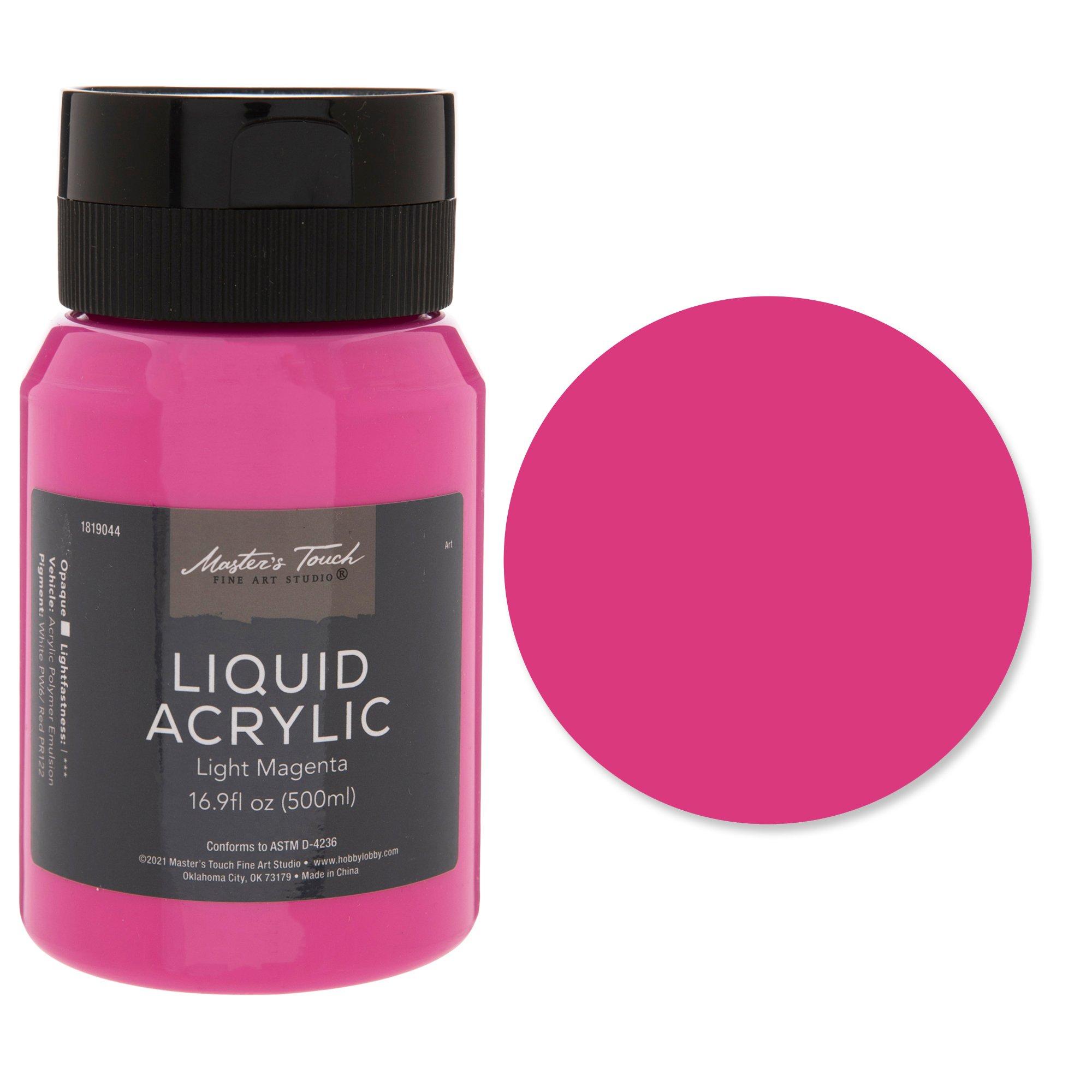 Master's Touch Liquid Acrylic Paint Hobby Lobby 1819044