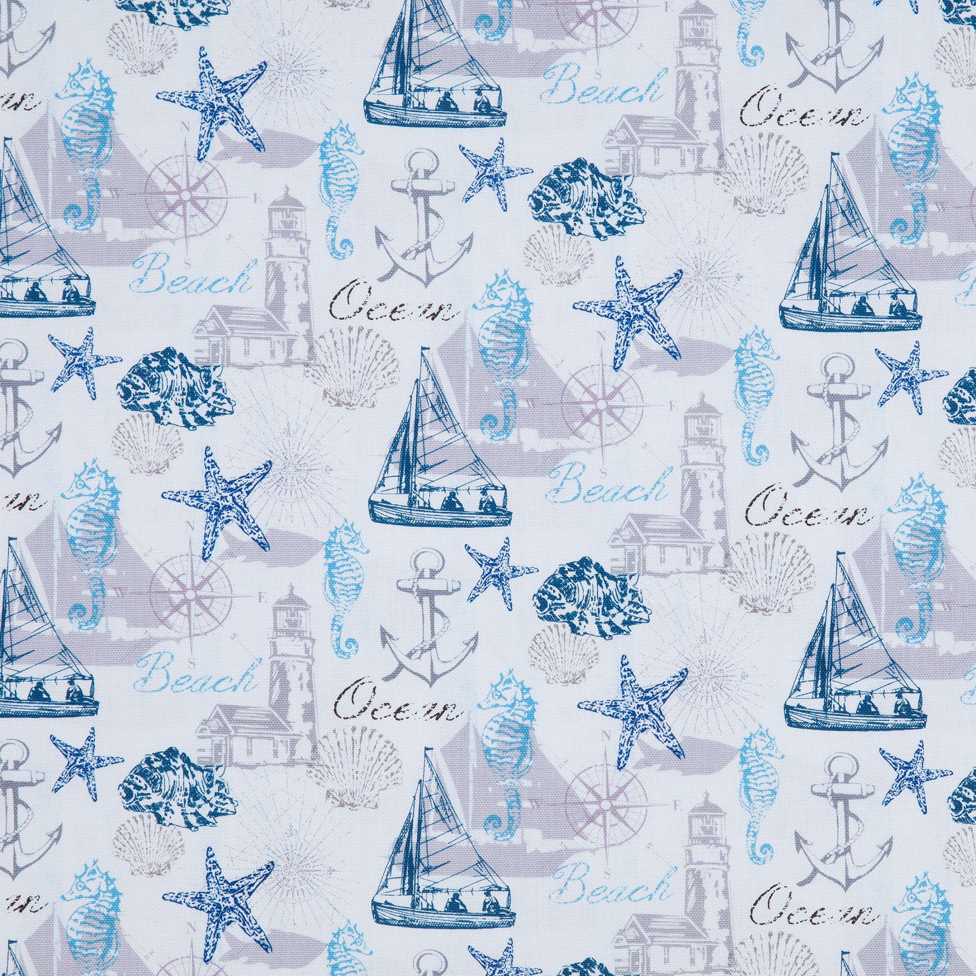 Nautical Duck Cloth Fabric, Hobby Lobby