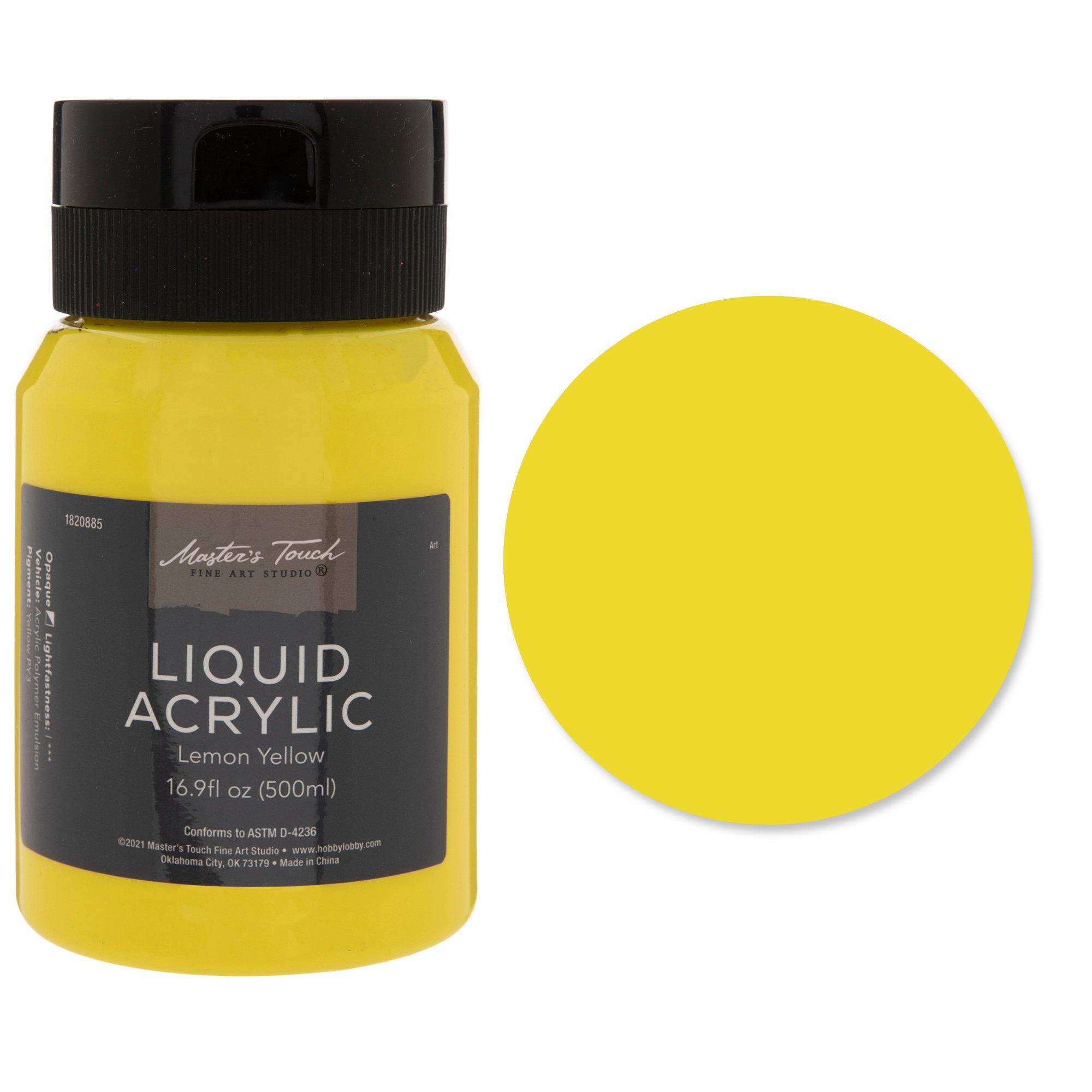 Master's Touch Liquid Acrylic Paint Hobby Lobby 1820885